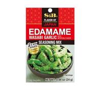 S&B Mélange d'Assaisonnement Wasabi Ail Edamame 24g/Sachet