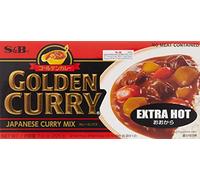 S&B Mélange de sauce au curry doré extra chaud 12 portions 220 g