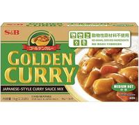 S&B Mélange de sauce au curry doré - Medium chaud (sans viande contenue) XL 1 kg