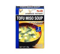 S&B Mélange pour soupe instantanée Miso Tofu 30 g