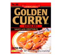 S&B Sauce Golden Curry aux légumes très épicée - 230 g