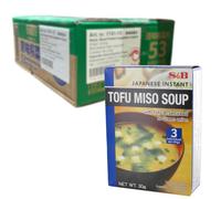 S&B Soupe au miso tofu instantanée, paquet de 1 x 30 g, 0,03 ml