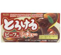 S&B Tasty Beef Stew Sauce Mix, 5.6-Ounce