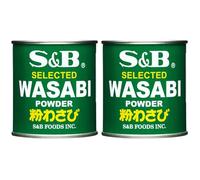 S&B Wasabi Powder 1.06-Oz Cans (Pack of 2) by S&B Foods