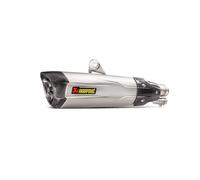 Akrapovic Line Titanium S 1000rr 17-18 Ref:s-b10so6-hdvdzt Not Homologated Slip On Muffler Argenté Not Homologated