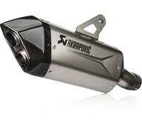AKRAPOVIC Slip-on silencieux Titane, carbone ou acier inoxydable
