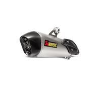 Akrapovic Line Titanium&carbon C 650 Sport 16-18 Ref:s-b6so7-hzaat Not Homologated Slip On Muffler Noir,Argenté Not Homologated
