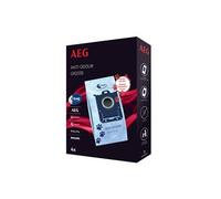 AEG GR203S s-Bag Sac à poussière Anti-Odeur pour Animal de Compagnie, Anti-Odeur, neutralise Les odeurs, air Propre, Fermeture hygiénique, Puissance d'aspiration, Plus de Volume, Bleu