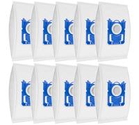 S Bag Lot de 10 sacs d'aspirateur pour AEG GR201SM, Philips FC8021/03, Electrolux E201S S Bag Classic Long Performance