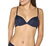 S by Sloggi Symmetry WHP Soutien-gorge demi-coques pour femme, bleu marine, 90C