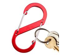 S Carabiner, Blocking Carabiner,Porte-clés bloqueur de carabinateur | d'aluminium résistant à la rouille, fournitures de camping pour le transport quotidien, randonnée en plein air