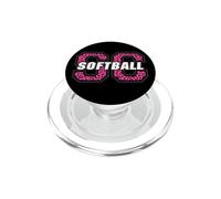 S Carolina Balle Molle Vintage Rose Animal Style SC State Art PopSockets PopGrip pour MagSafe