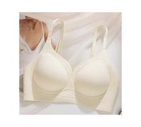 (S, Champagne White) Breathable Invisible Bras Fashion Lingerie for Ladies The New Plus Size Bras Lingerie Sexy Woman Push Up Bra for Women Underwear