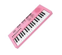S Clavier de piano éducatif 37 touches 8 rythmes intégré Jouet musical portable Clavier de jouet de piano S Musical électronique pour l ' apprentissage précoce Instrument éducatif d ' anniversaire
