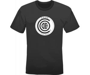 "S" Code Drum Head Tshirt Noir