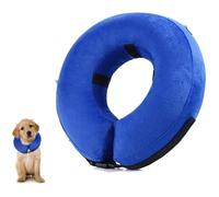 S Collier Gonflable de rétablissement de Chien, cône réglable de Collier élisabéthain pour la récupération d'animaux familiers de