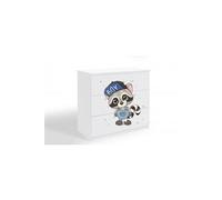 s - Commode babydreams bleue Raton laveur