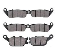 S Compatible Avec CBF 600 N4/S4/N5/N6 Pour CBF 600 NA4/NA5/NA6 ABS 2004 2005 2006 Pour CBF 600 S4/S5 Non ABS 2004-2005 Plaquettes De Frein Avant Arrière Moto(2pc Front and Rear)