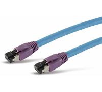 S-Conn 08-40071 S/FTP (S-STP) Bleu 10m Câble réseau Cat8 (08-40071)