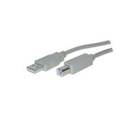 S-conn 3m Usb 2.0 A - Usb 2.0 B Câble Usb Usb A Usb B Gris