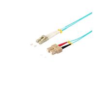 S-Conn 77960/3 Câble patch multimode LWL duplex LC/SC 50/125µ, OM3 Bleu 10 m