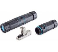 S/CONN connectivité maximale Adaptateur réseau-Connecteur de câble patch LSA, CAT 6, IP68, Outdoor (08-01046)
