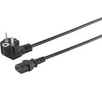 S/CONN maximum connectivity Câble d'alimentation, fiche à contact de protection 90° sur prise pour appareils froids, 230 V pour appareils froids, CEE7/7-C13, VDE, 15,0m (60007-15)