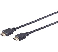 S/CONN maximum connectivity Câble de connexion HDMI-HDMI A mâle vers HDMI A mâle, OD 6mm, contacts dorés, 10,m (77478-10)