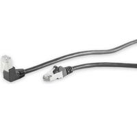 S/CONN maximum connectivity Câble réseau patch, cat 6, S/FTP, PIMF, droit-angle, noir 20,0m (08-64095)