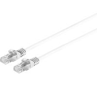 S/CONN maximum connectivity Câble réseau RJ45 Câble patch U/UTP avec câble brut Cat.7 blanc 25m (08-35106)