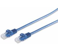 S/CONN maximum connectivity Câble réseau RJ45 Câble patch U/UTP avec câble brut Cat.7 bleu 1,5m (08-35151)