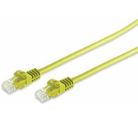 S/CONN maximum connectivity Câble réseau RJ45 Câble patch U/UTP avec câble brut Cat.7 jaune 15m (08-35082)