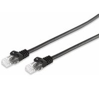 S/CONN maximum connectivity Câble réseau RJ45 Câble patch U/UTP avec câble brut Cat.7 noir 20m (08-35095)