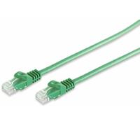 S/CONN maximum connectivity Câble réseau RJ45 Câble patch U/UTP avec câble brut Cat.7 vert 0,25m (08-35003)