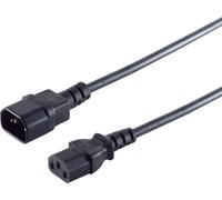 S/CONN maximum connectivity Rallonge pour appareils froids C13-C14, VDE 3x1,0qm², 5,0m (60009-5)