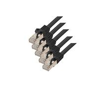 S-Conn RJ45-RJ45, m-m, 0.25m câble de réseau 0,25 m Cat7 S/FTP (S-STP) Noir - Câbles de réseau (m-m, 0.25m, 0,25 m, Cat7, S/FTP (S-STP), RJ-45, RJ-45, Noir)