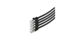 S-Conn RJ45-RJ45, m-m, 0.5m câble de réseau 0,5 m Cat7 S/FTP (S-STP) Noir - Câbles de réseau (m-m, 0.5m, 0,5 m, Cat7, S/FTP (S-STP), RJ-45, RJ-45, Noir)