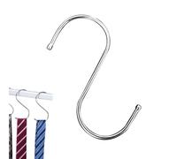S crochets pour placard - Crochets en acier inoxydable | Crochet ménage en acier inoxydable | Vêtements portables hangables hoôks | Hoôks à la mode pour les sacs, ustensiles de cuisine | Crochet ménag