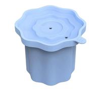 s Cup - Food Grade Mould, Cylinder Ice Maker with Easy Release Squeeze, Flexible Non-Stick Silicone, Rapid Cooling Technology, for Whiskey Coffee Tea Drinks Cocktail Parties