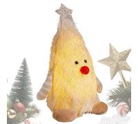 s Debout Lumineuses de Noël Décoration de Table Douce Lumineuse pour Noël | Centre de Table Figurine Mignonne Saisonnière Éclairée pour Bureau Maison École