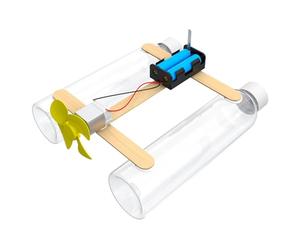 s DIY pour , jouet éducatif interactif catamaran, kit de maquette éolienne électrique en bois - Pour débutants, motricité fine, pratique et pensée logique