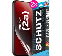 S.E For Nothing Phone (2a) Screen Protector - Set Of 2 Screen Protectors In Germany - Easy Installation Aid - Dust Free And Bubble-Free - Protective Film For