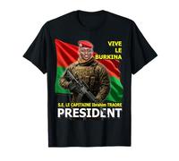 S.E. Le Capitaine Ibrahim TRAORE, PRESIDENT du Faso T-Shirt