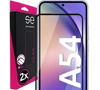 S.E - Verre de protection pour Samsung Galaxy A54-2 x 9H en verre en Allemagne - Avec cadre d'installation - Protection d'écran pour Galaxy A53 - Compatible avec étui de protection