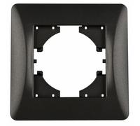 S-EMPOT. Cadre graphique 1 élément : cadre encastré élégant en graphite, conçu pour un seul élément. Idéal pour tout espace moderne, offrant style et fonctionnalité.