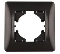 S-EMPOT. Cadre graphique 1 élément : cadre encastré élégant en graphite, conçu pour un seul élément. Idéal pour tout espace moderne, offrant style et fonctionnalité.