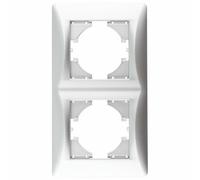 S-EMPOT. TITANE CADRE 2 ÉLÉMENTS VERTICAUX : élégance et résistance dans un design moderne, idéal pour n'importe quel environnement. Parfait pour l'éclairage dans les espaces sophistiqués.