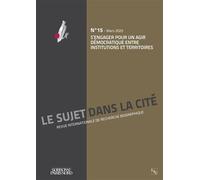 S’engager pour un agir démocratique entre institutions et territoires - Collectif - Teraedre - broché - Revue