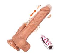 Ś-Éx Tøyș Ġọdẹṃiche Enorme Ġõđẹ Ġøđ Pour Femme Realiste Péņę Va Et Vient Ventouse, Godemichet Silicone Souple Pour Homme Anale Canne de Massage, Peau Godemiche Debutant Fiexible Couple Ś-Éxto