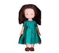 s faites à la main pour filles, s douces faites à la main | Jouet en peluche mignon de petite fille,Première pour filles pour un anniversaire de Noël, améliore l'imagination et la motricité fine